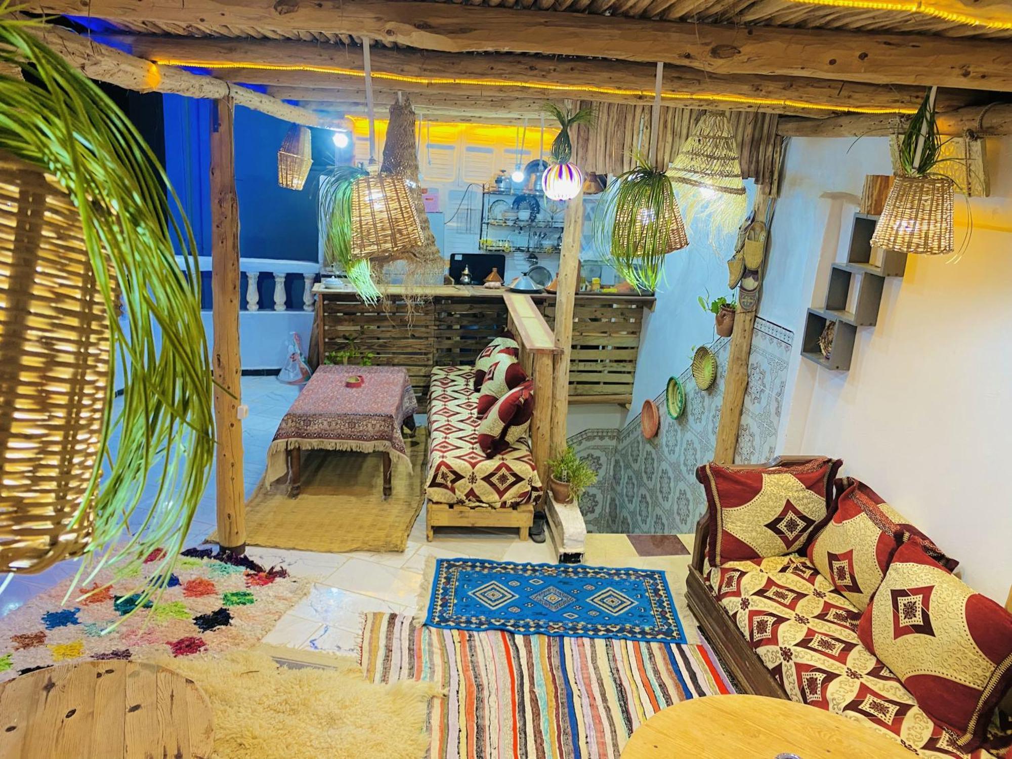 Tizaou Guest House Taghazout Bagian luar foto